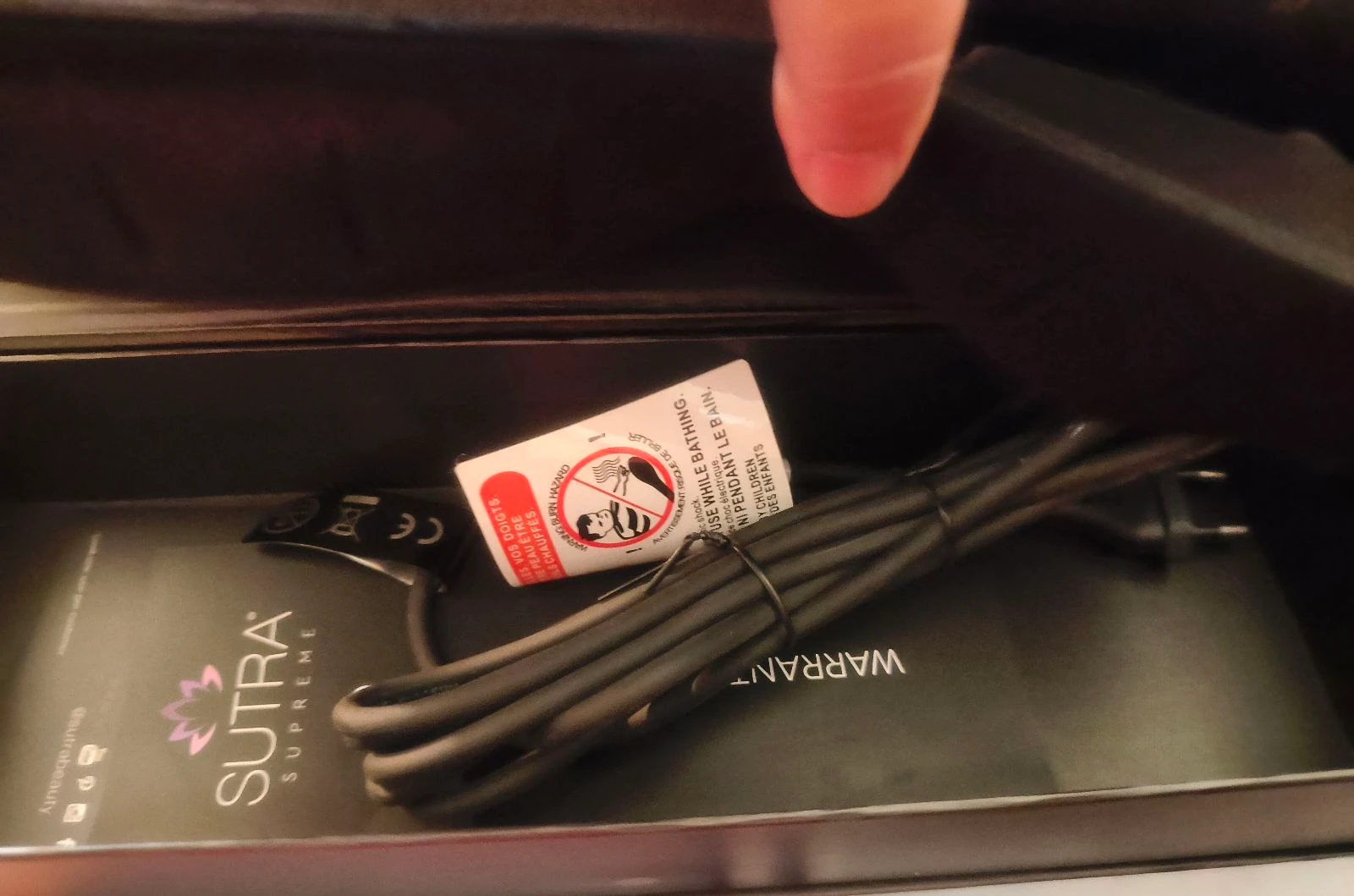 Sutra Supreme Glider Pro smoothing and curling brush - new new neuf hair straightener brosse lissante – photo 9